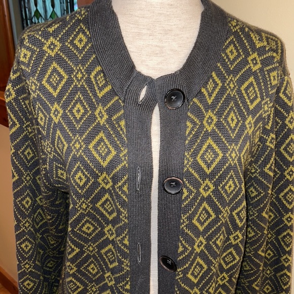Nomadic Traders Patterned Sweater Coat - Picture 5 of 13